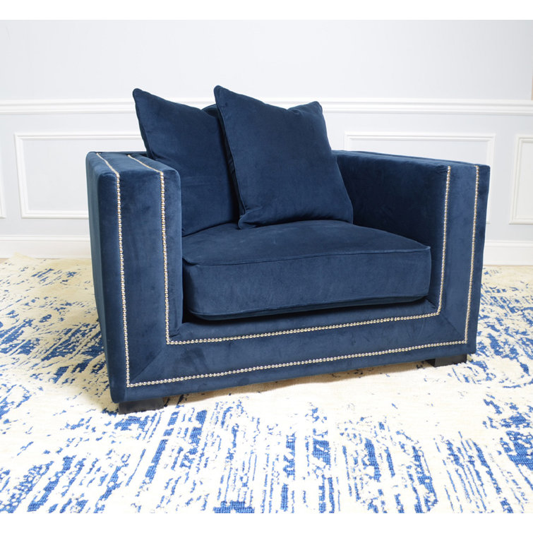 Cooper velvet lounge discount chair